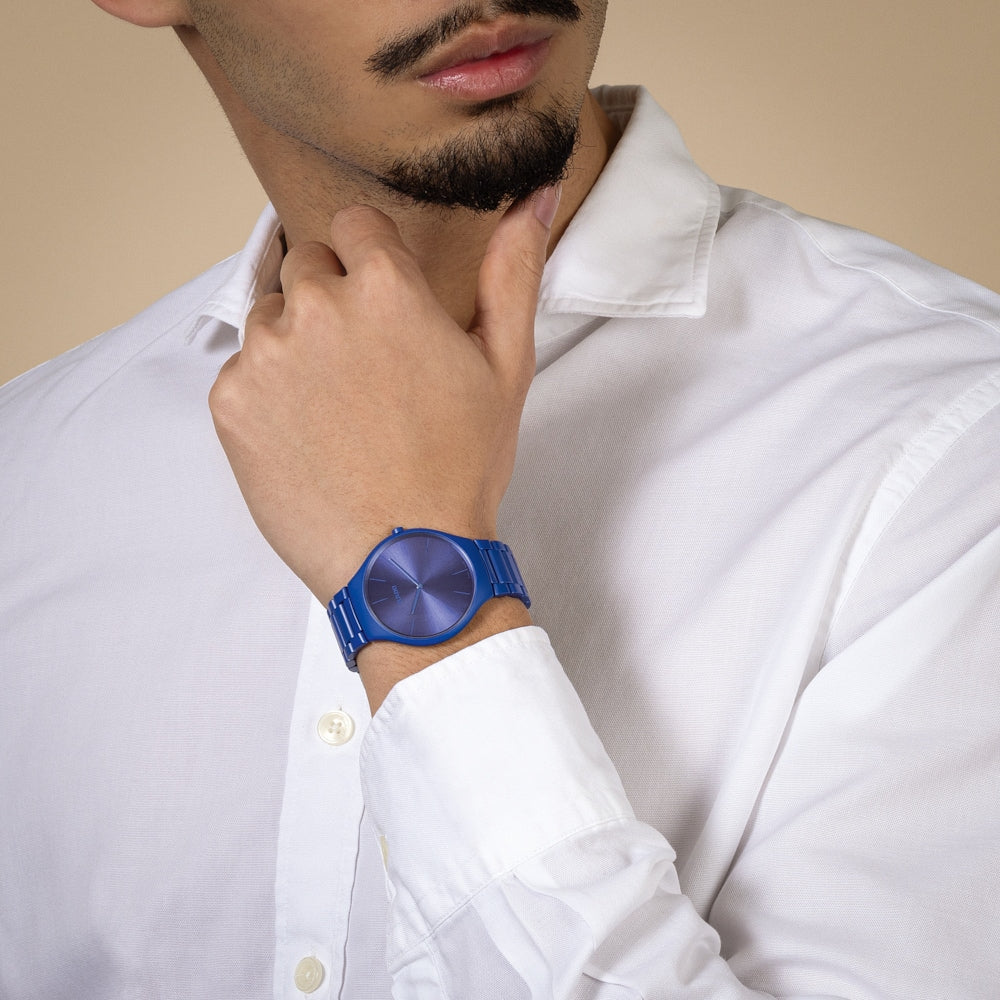 Rado True Round Thinline Les Couleurs™ Le Corbusier Spectacular ultramarine 4320K R27092622