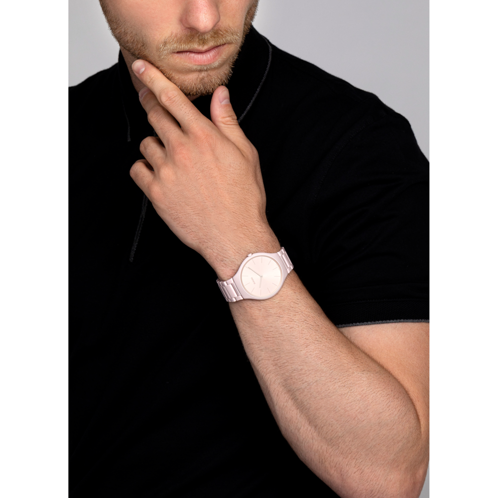 Rado True Round Thinline Les Couleurs™ Le Corbusier Pale sienna 32123 R27097672