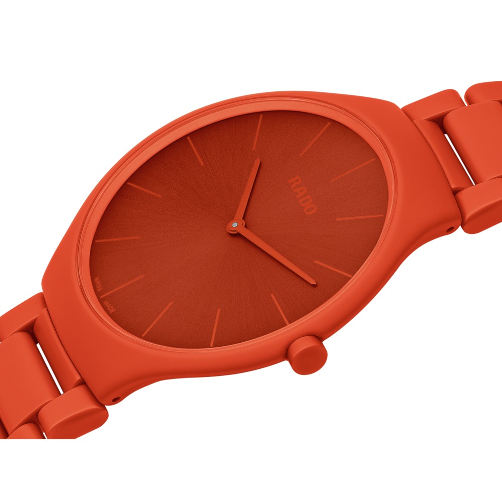 Rado True Round Thinline Les Couleurs™ Le Corbusier Powerful orange 4320S R27095652