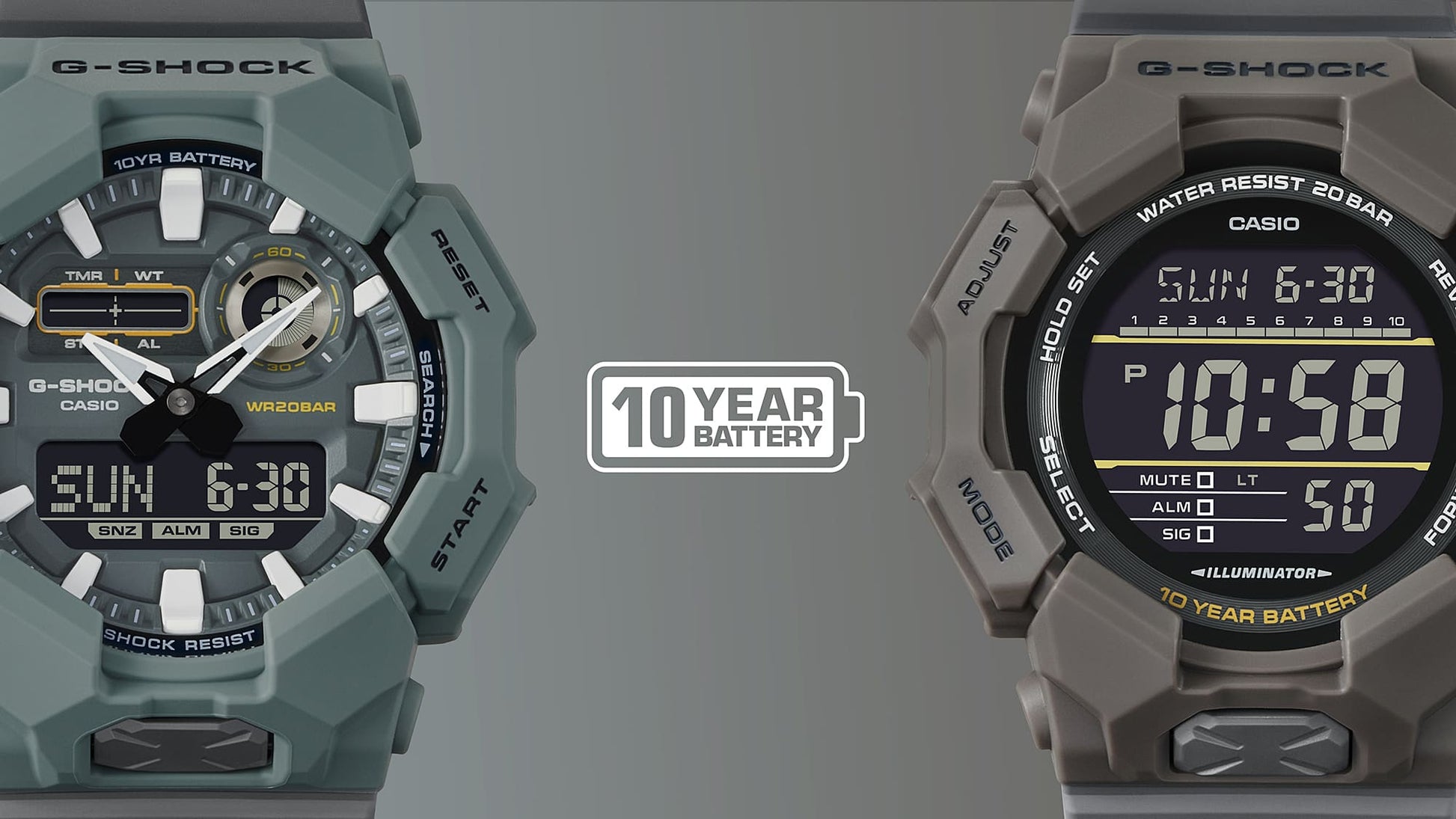 G-Shock GA-010 SERIES GA010CE-2A