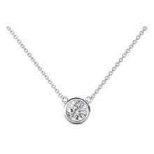Load image into Gallery viewer, 14k 0.75ctw Diamond Solitaire Necklace
