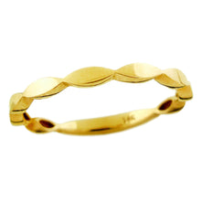 Load image into Gallery viewer, 14k Gold Marquis Stackable Ring
