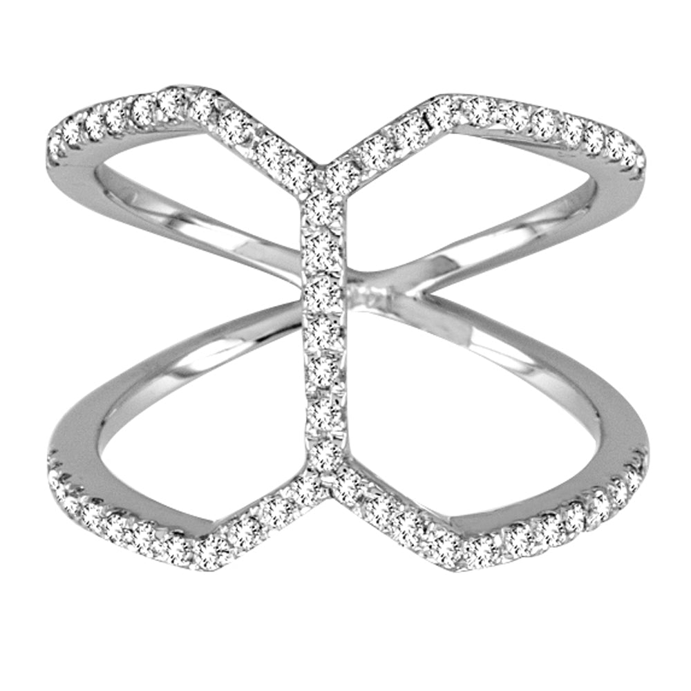 14k 0.44ctw Diamond Trend Ring