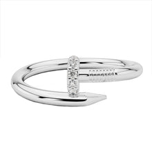 Load image into Gallery viewer, 14k 0.05ctw Diamond Nail Ring
