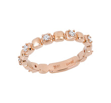 Load image into Gallery viewer, 14k 0.18ctw  Diamond Stackable Ring
