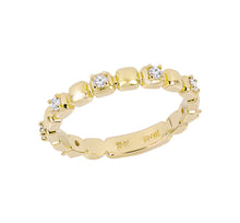 Load image into Gallery viewer, 14k 0.18ctw  Diamond Stackable Ring
