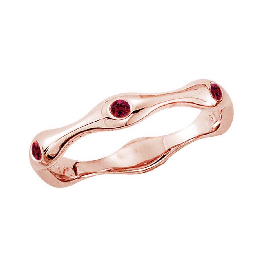 0.10ctw Stackable Ruby Ring