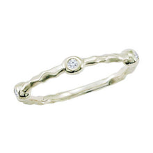 Load image into Gallery viewer, 0.05ctw Stackable Diamond Ring

