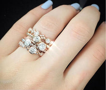 Load image into Gallery viewer, 14k 0.25ctw Diamond Stackable Ring
