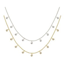 Load image into Gallery viewer, 14K 0.75ctw Diamond Drop Necklace
