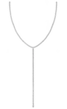 Load image into Gallery viewer, 14k 3.40ctw Diamond Tennis Lariat Necklace
