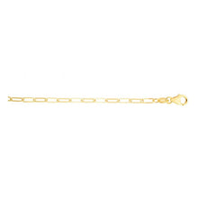 Load image into Gallery viewer, 14K 4mm Paperclip Chain Necklace
