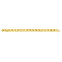 Load image into Gallery viewer, 14K Gold Maschio Skinny Modern Curb Chain Bracelet
