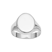 Load image into Gallery viewer, 14K Gold Polished Oval Signet Ring
