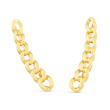 Load image into Gallery viewer, 14K Climber Curb Earring
