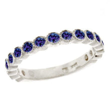 Load image into Gallery viewer, 1.20ctw Sapphire Stackable Ring

