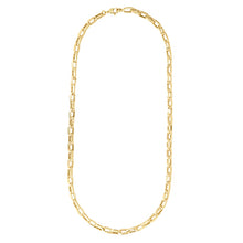 Load image into Gallery viewer, 14K Men&#39;s Paperclip Chain Necklace
